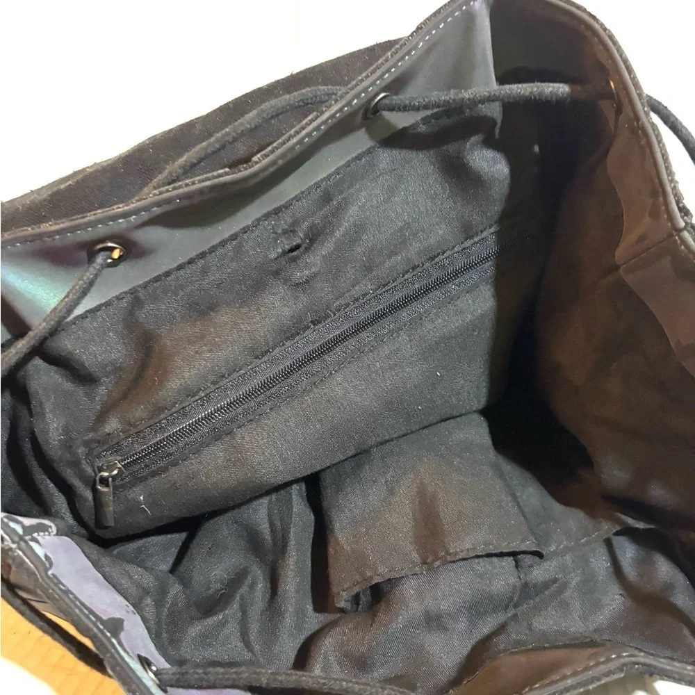 Handmade Geometric Pattern Backpack - Picture 4 of 7